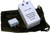 Power Portable dual voltage converter with travel pouch