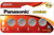 Panasonic CR2025 3 volt lithium coin cell batteries, 4-pack card