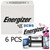 6-Pack Energizer 2CR5 6 Volt lithium batteries for cameras