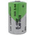 Compact 1/2 AA Xeno lithium battery for electronics