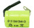 12-Pack 1/3 AAA NiMH 120 mAh Batteries with Tabs