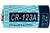 Close-up of Powerizer CR123A lithium battery label