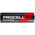 Close-up of PX2400 Alkaline AAA batteries by Duracell Procell