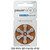 PowerOne Size P312 hearing aid batteries 120-pack front packaging