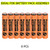 Panasonic 8-pack AAA NiMH 700 mAh flat top rechargeable batteries