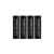 Front view of Panasonic Eneloop Pro AA NiMH battery cards