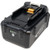 Makita replacement battery showing model and capacity details