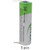 Bulk pack of Xeno XL-060F AA batteries with tabs
