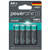 PowerOne AA alkaline batteries 8-card pack