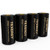 Tenergy Pro RCR123A rechargeable batteries 4-pack in case