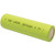 Close-up showing Lishen 18650 button top battery terminal