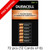 Duracell AA 2500mAh NiMH rechargeable batteries 72-pack