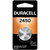 Duracell CR2450 3V lithium coin cell battery 5-pack on card