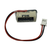 Close-up of white plug on FDK CR14250SE-AB PLC battery