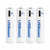 USB Type-C rechargeable AAA batteries for everyday devices