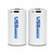 USB D rechargeable batteries shown with charging cable included