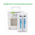 USB C18650 3.7V 1800mAh Li-ion batteries front view