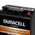 Side profile of Duracell DUR12V-26 sealed lead acid battery