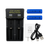 Compact LiFePO4 charger with included adapter