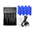Eight 14500 3.2V LiFePO4 rechargeable batteries