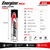 Energizer Max E92BW-26 AAA batteries arranged for display
