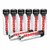 Single Tenergy 18650 button top battery highlighting PCB protection
