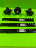 Heavy Duty Spindles and High Lift Blades Deck Kit for Husqvarna MZ 61" - 539112170 539113312