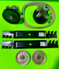 ZTL7000 ZERO TURN 42" MOWER DECK KIT: Gator Blades, Spindles, Idler Pulleys and Belt