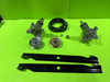 42" Ariens 936060 Gear Lawn Tractor Deck Kit: High Lift Blades, Spindles, Belt, Pulleys