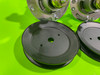 Deck Spindles and Pulleys for Husqvarna 48 52 61 Inch Deck 539112170 532173436 3 Pack