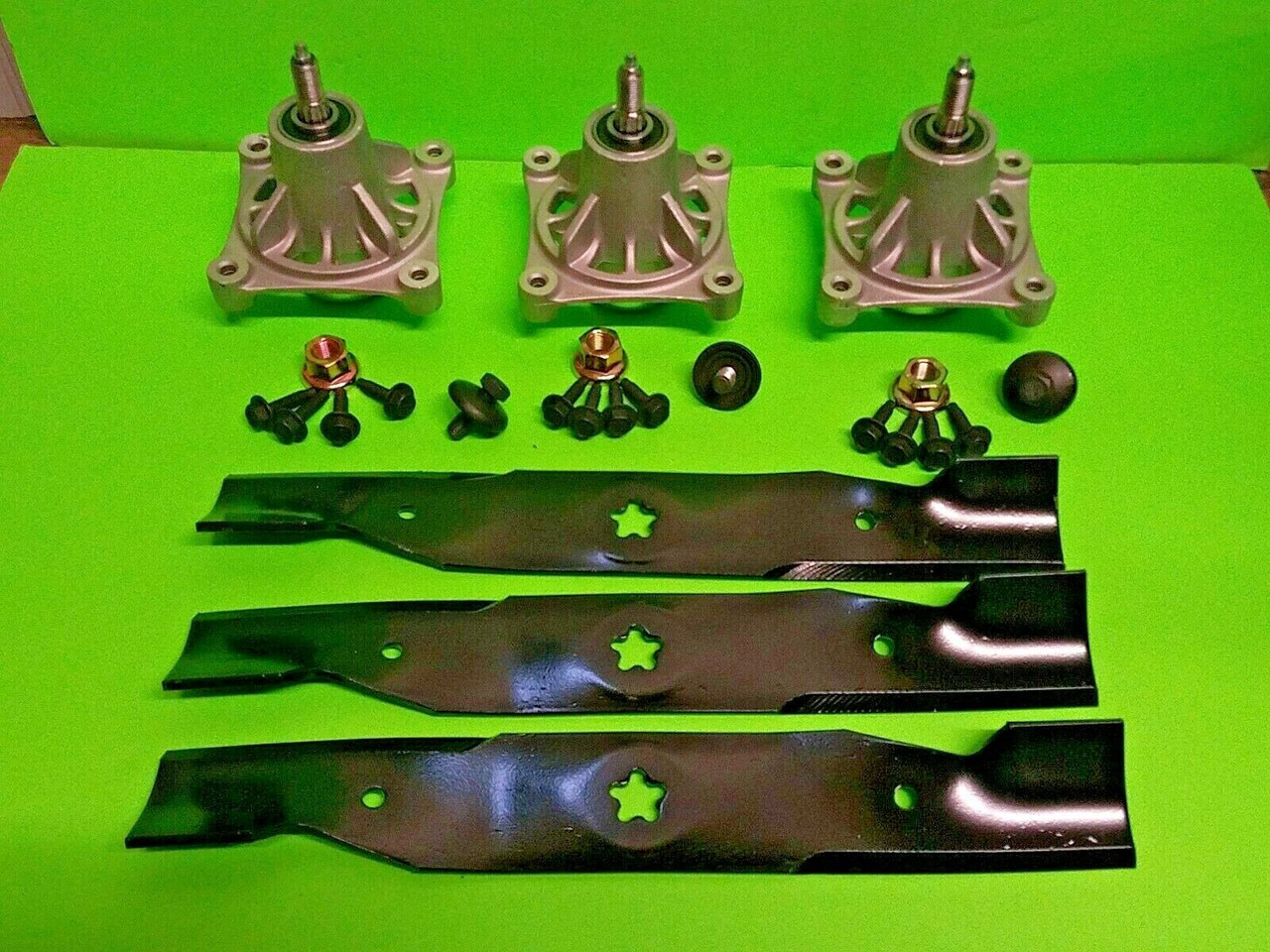 Spindle & Blade Kit for 48" Deck Sears, Craftsman, AYP, Husqvarna, and Jonsered Lawn Mowers