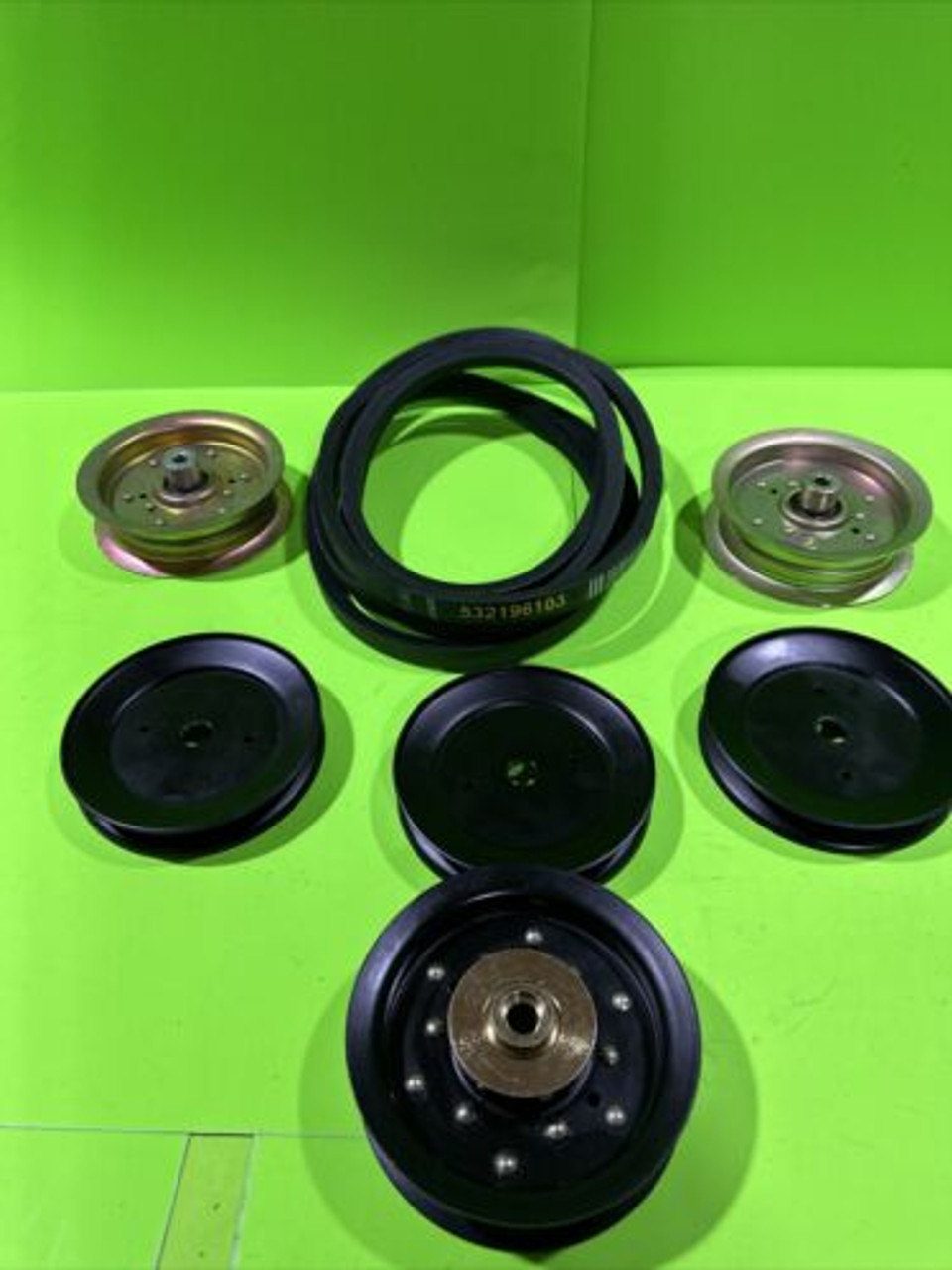 Belt Idler Pulley Deck Kit for Husqvarna 54 Inch 196103 196106 196104 173436
