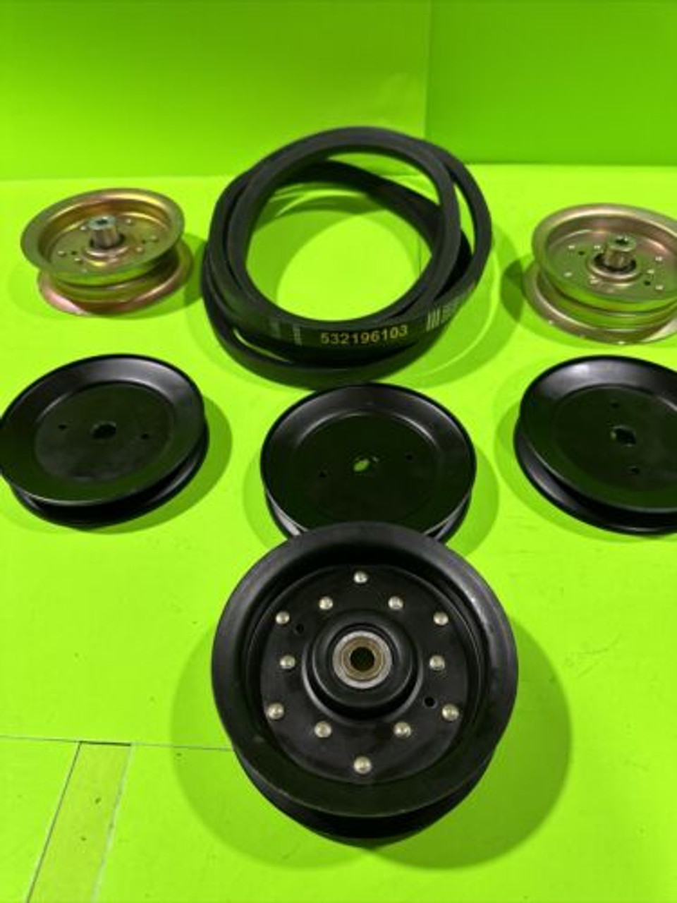 Belt Idler Pulley Deck Kit for Husqvarna 54 Inch 196103 196106 196104 173436