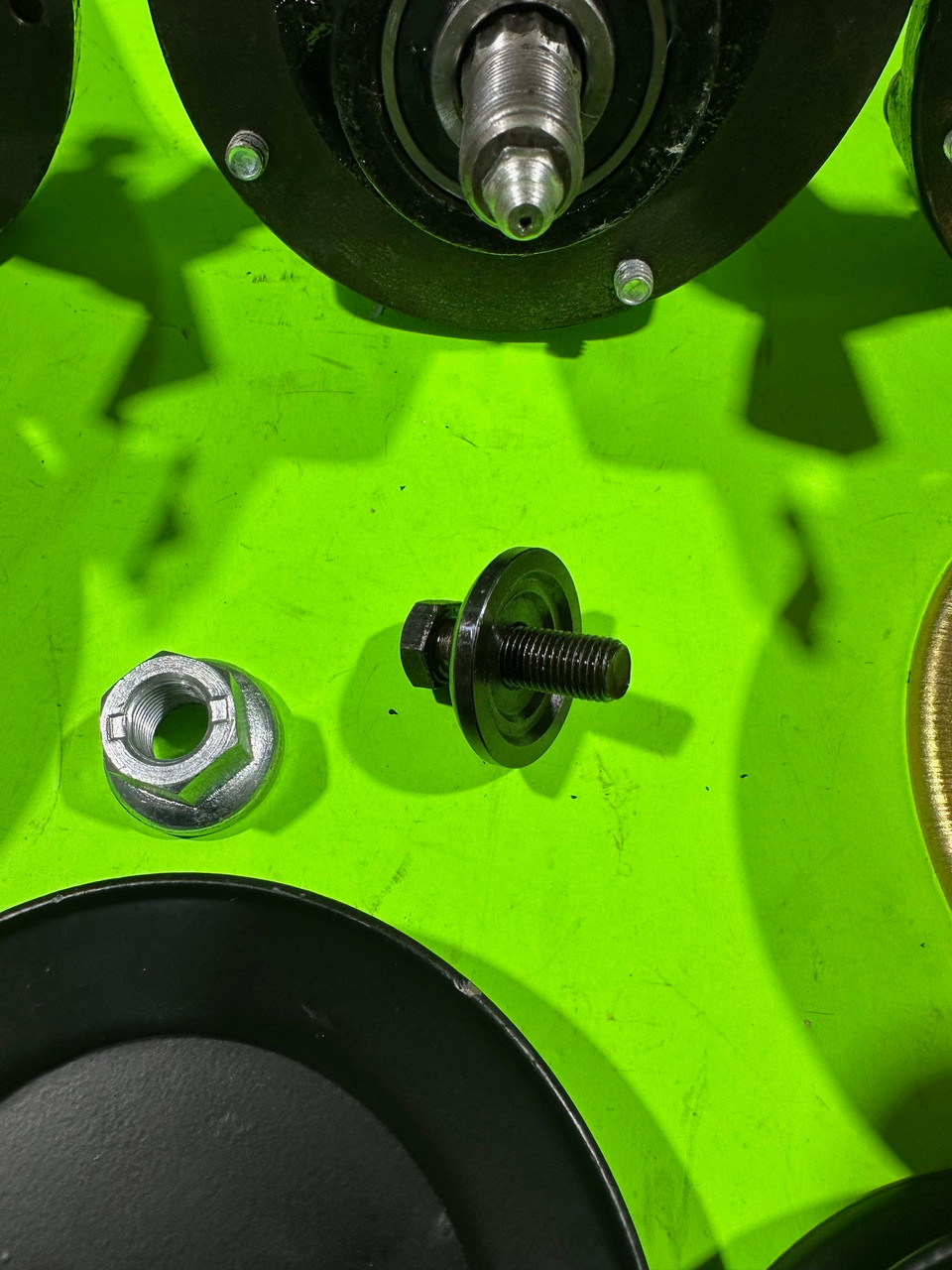 HEAVY DUTY SPINDLE BELT PULLEY KIT SET 52" FITS HUSQVARNA MZ52 522811301 539112170