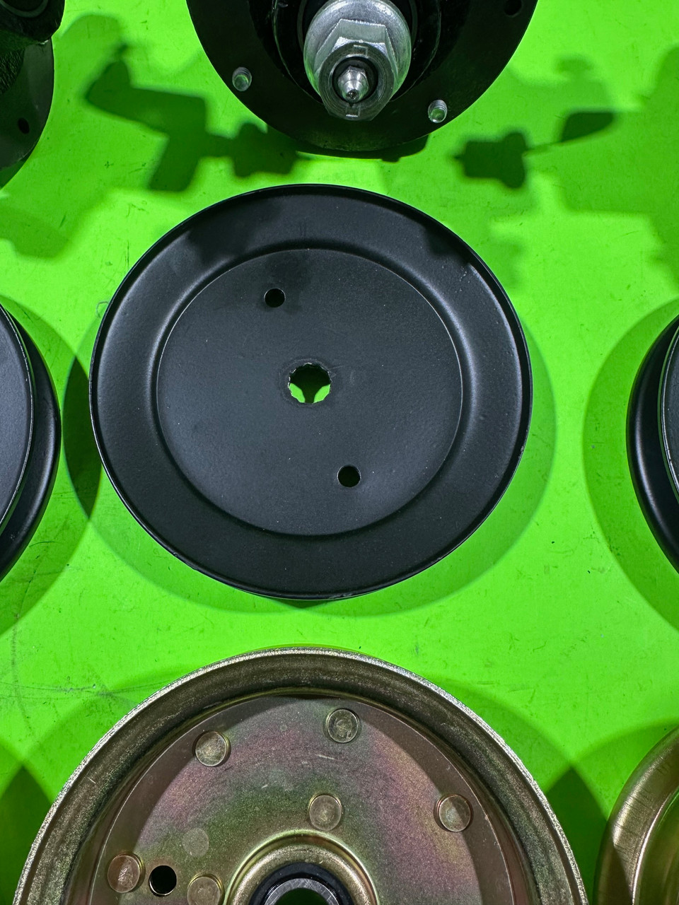 Heavy Duty Spindle Pulley Belt Deck Kit For Husqvarna MZ61 MZT61 MZ6128 MZ6125 FD61M