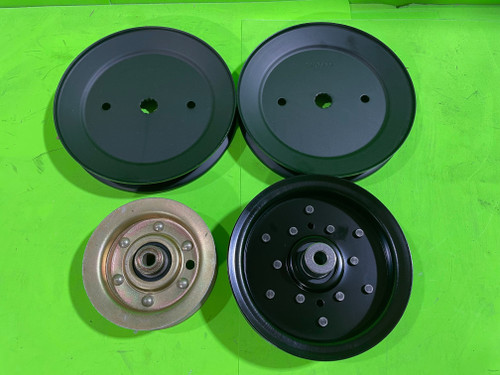 Sears Craftsman DYS 4500 42" Mower Deck Pulley Kit Idler Pulleys Spindle Pulleys Sears Craftsman DYS 4500 42" Mower Deck Pulley Kit Idler Pulleys Spindle Pulleys