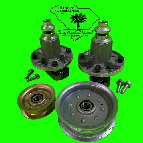 John Deere 42" Spindles and Idler Pulleys L105 L107 L110 L108 L118 L111 GY20050