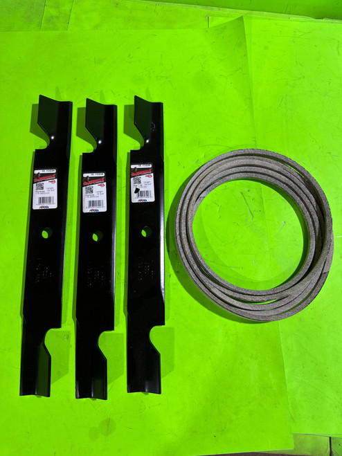 54" Deck Belt & Blade Kit for Toro TimeCutter Max 77504; 147-2910 115-2454-03