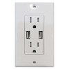 15A USB DECORA RECEPTACLE