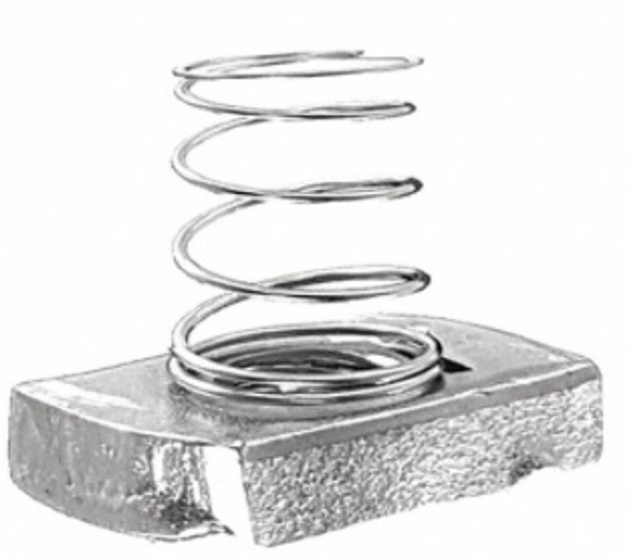 Details about   Lot of 80 Channel Nut 1/4" with Spring 
