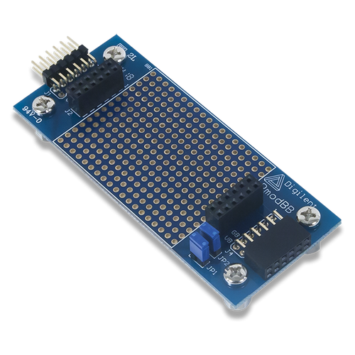 Pmod BB: Wire Wrap / Breadboard product image.