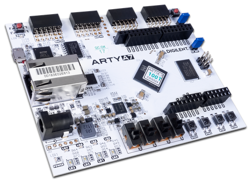 Arty A7: Artix-7 FPGA Development Board for Makers and Hobbyists product image.