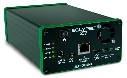 Product image of the front end of the Eclypse Z7 Enclosure. Note: Assembly is required.