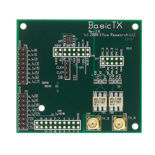 BasicTX Daughterboard for Ettus USRP N210: 1-250 MHz Tx