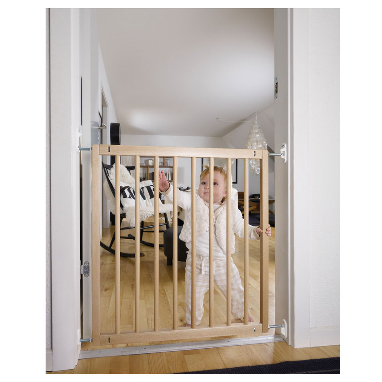 Babydan no trip hot sale wooden stair gate