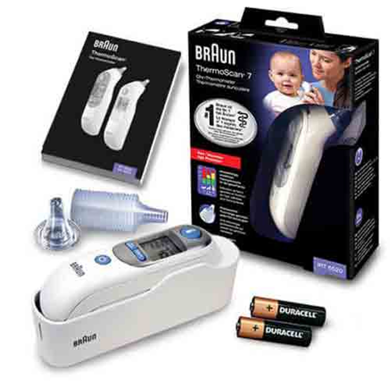 Braun ThermoScan 7 Thermometer with Age Precision : Inhealth