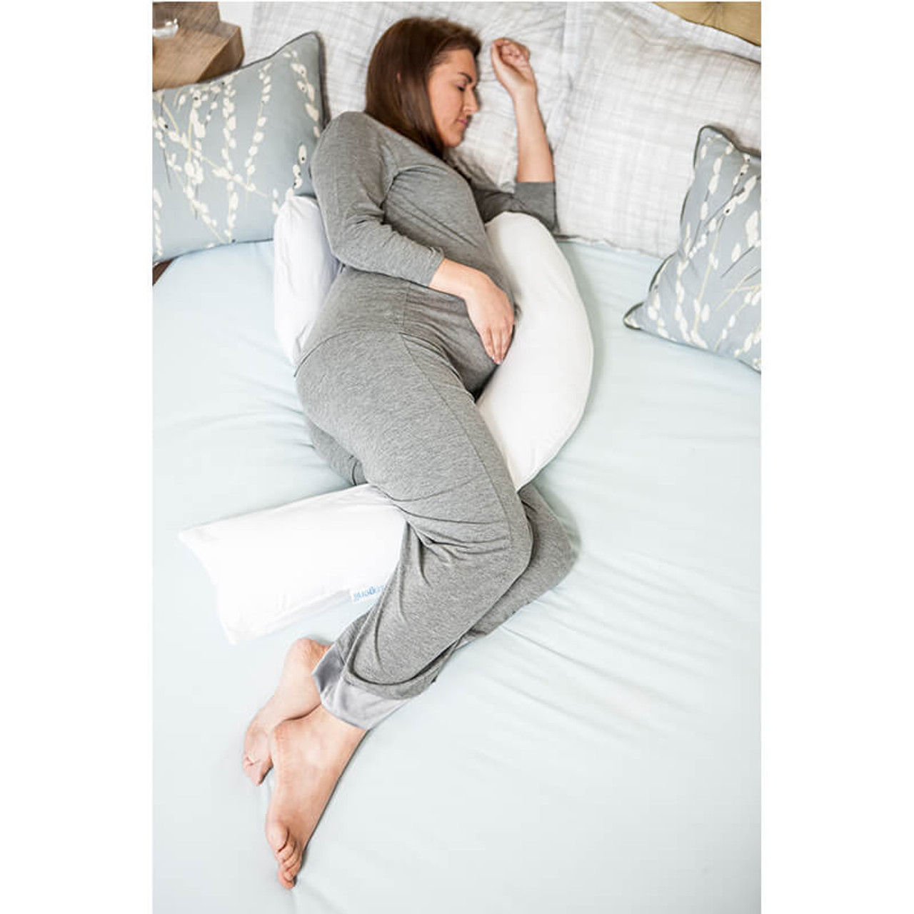 Almohada de lactancia para bebés, almohada para el cuerpo de maternidad  Cojín para la cinturo de alimentación, almohada de apoyo cómoda, almohada  para