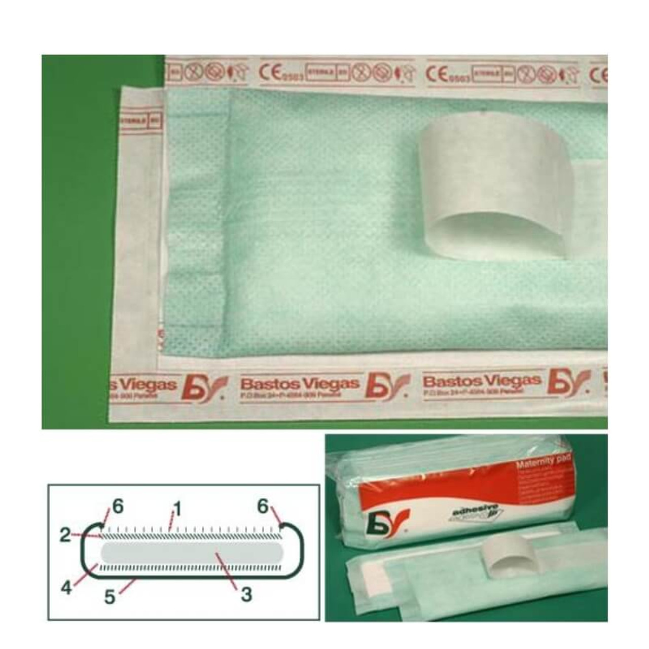 BV Maternity Pads 10 x 30cm - 10 Pack : Next Day Delivery