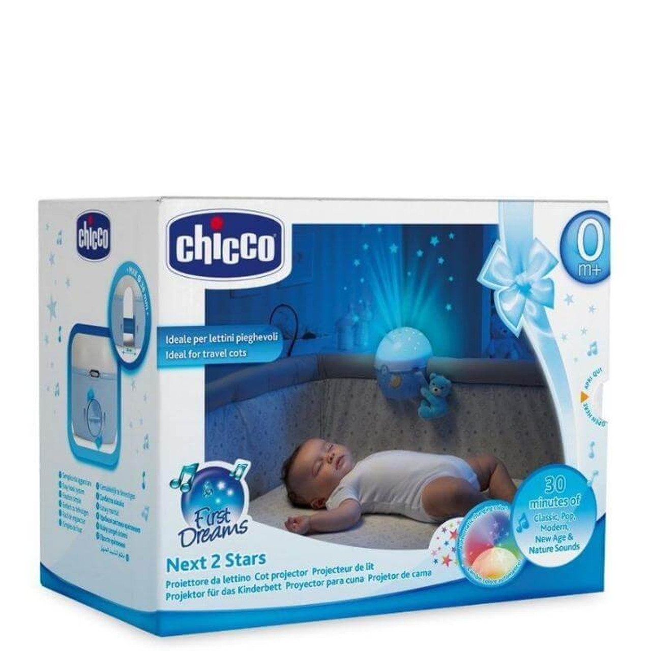 Proyector de luz nocturna para bebé Chicco next2stars: Inhealth