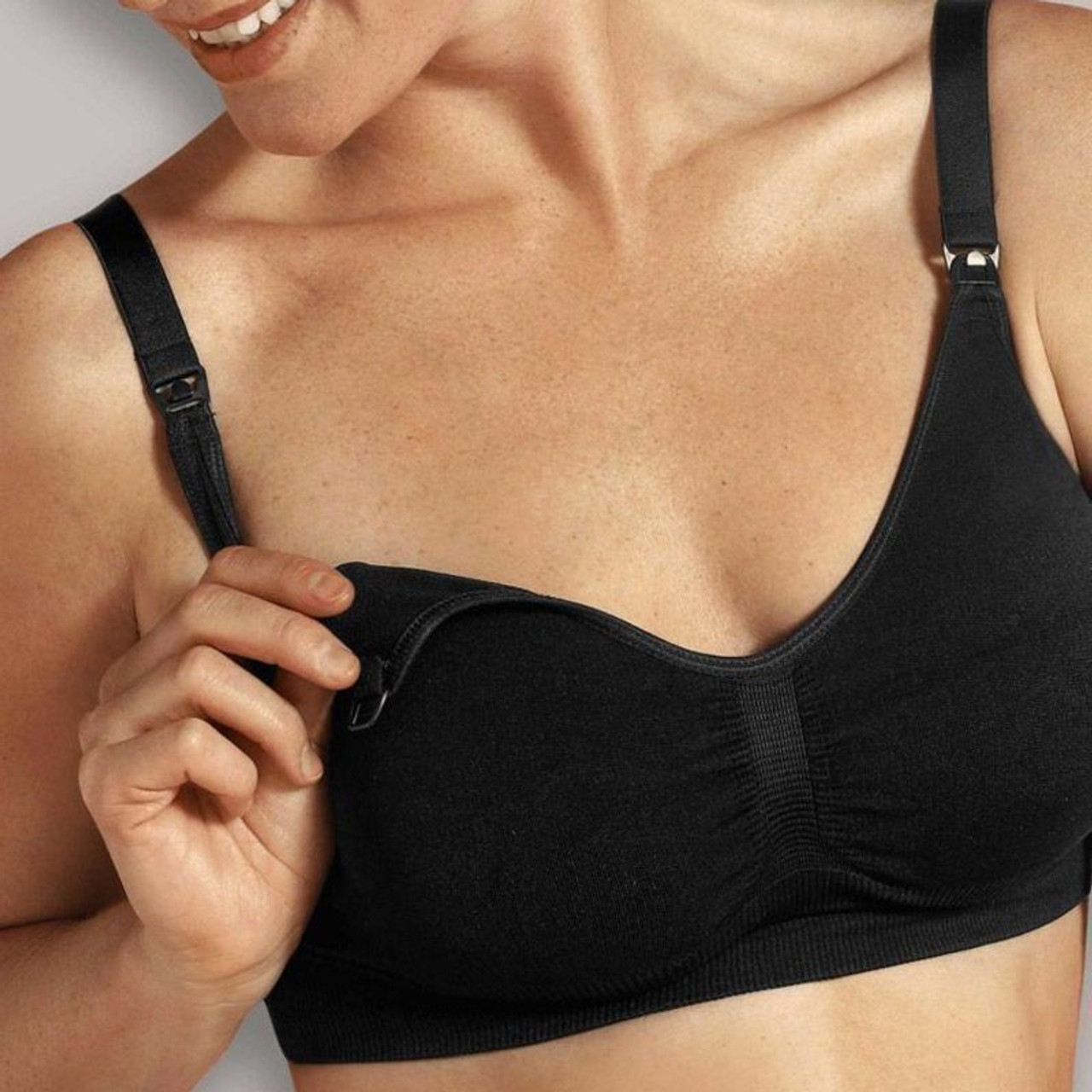 Maternity & Nursing Bra - Black - Carriwell